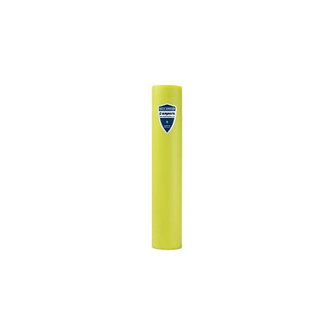 Protección antichoque para estanterías  de plástico amarillo 