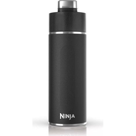 Bottiglia termica Ninja Thirsti 530 ml nero acciaio inox LeakLock BubbleLock (1/5)