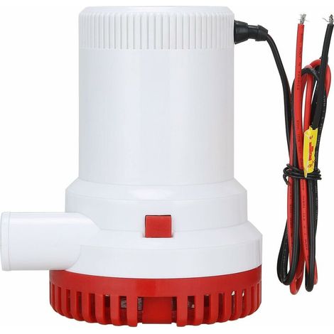 12 V, 2000 GPH, 29 mm, Tauch-Bilgenwasserpumpe, elektrisches Pumpen für Wohnwagen, Camping, Seefischerei, Boot, kleine Pools und Brunnen