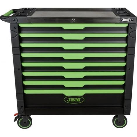 JBM 54690 Cassettiera porta attrezzi XL a 8 cassetti