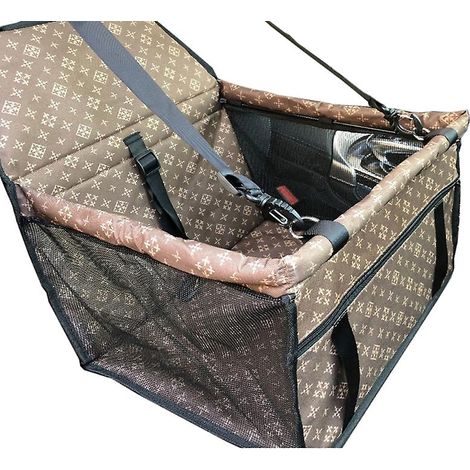 Voiture pour chien avec siège pour chiens de petite et moyenne taille. Ceinture de sécurité incluse. Fini les griffures (1/5)