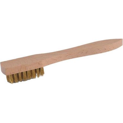Spazzola Ottone Candele 5 Capi Legno   Excel 09156