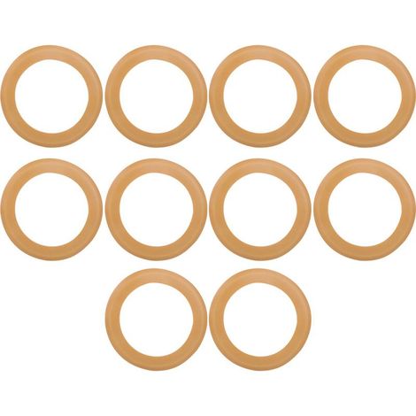 10PCs Rubber Piston Ring Insulated Pump Accessories for 550w Oil&8209Free Silent Air Compressor (1/5)