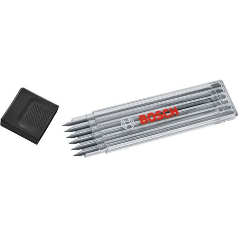 Bosch Stiftmine HB, 2,8 mm Ersatzminen, 6-tlg. - 1600A03AL4 (1/3)