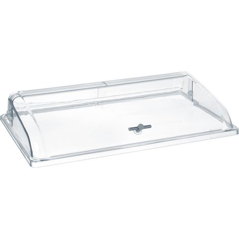 Tapa enrollable transparente para exhibir platos GN1/1 - Hendi 866009 (1/2)