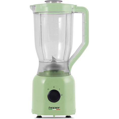 BEPER FRULLATORE 400 WATT 2 VELOCITA + PULSE COLORE VERDE 90.430V (1/2)