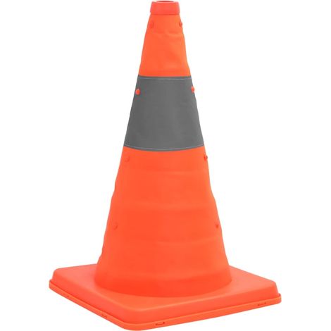 vidaXL Pop-up Traffic Cones 10 pcs 42 cm