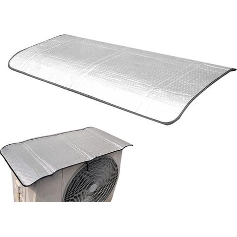 Funda para aire acondicionado exterior,protección para aire acondicionado split,impermeable y resistente a los rayos UV,31,5 x 15,75 pulgadas (1/5)
