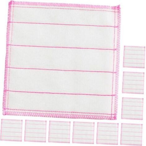 Lot de 10 torchons de cuisine en microfibre ultra-absorbants (1/4)