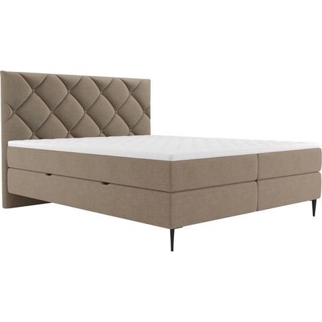 Lit boxspring ComfiDream Myrel, Verita 16, Double, Continental, 160x200, Tissu, Disponible, 168x207x117cm (1/5)