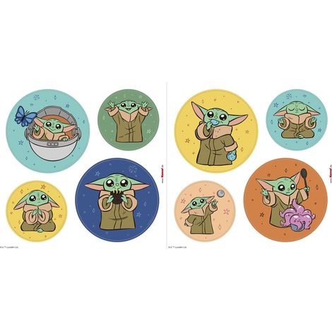 Stickers pour fenêtre Grogu - Padawan (1/5)
