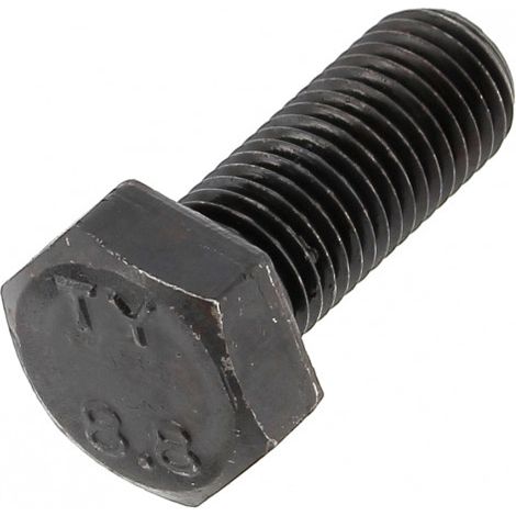 TH M12X40 Pas 150 Acier 8.8 Noir Filetage Total DIN 961 (1/2)