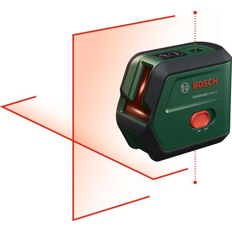 Bosch Cross Line Laser with Plumb Function UniversalLevel 2 Carton 0603663F00 (1/4)