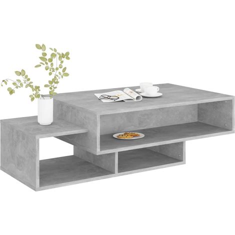 Table basse Gris béton 105x55x32 (1/5)
