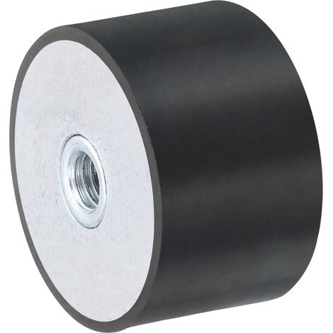 40 x 25mm Filetage M8 Femelle Silentblocs en Caoutchouc, Isolateurs de Vibrations, Remplace les Tampons Anti-Vibrations Bloc de Base (1/5)