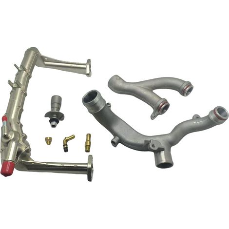 LR090630 LR092992 LR075991 LR028136 Durite de chauffage, culasse, raccord de durite d'eau de refroidissement (1/2)