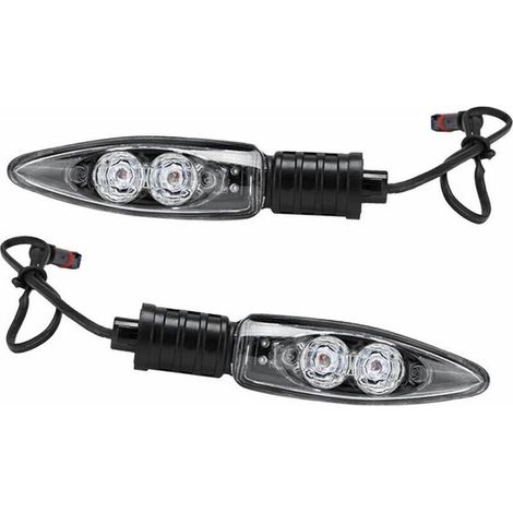 Adecuado para Par de intermitentes delanteros para BMW R1200GS G310R G310GS F800GS F700GS - modelo: 13 (1/5)