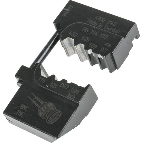 Jeu de matrices de rechange RS PRO, type RG174, RG179, BNC, TNC ( Prix pour 1 ) (1/3)
