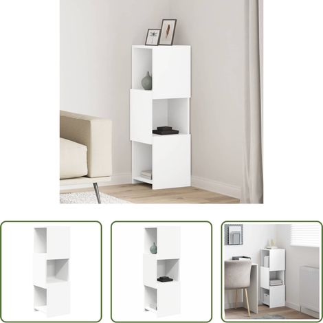 Eckregale -  Eckschrank 30,5x30x95cm Holzwerkstoff (1/5)