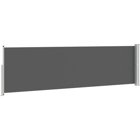 Maison Exclusive - Tenda laterale retrattile Antracite 300 x 120 cm Poliestere