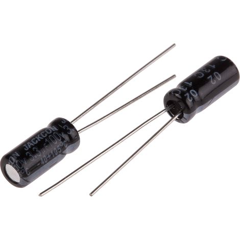 Condensateur RS PRO 3.3µF, 100V c.c.