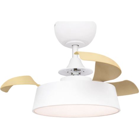 Ventilador de Techo Retráctil Breeze 55cm Motor DC 20W Silencioso (1/5)