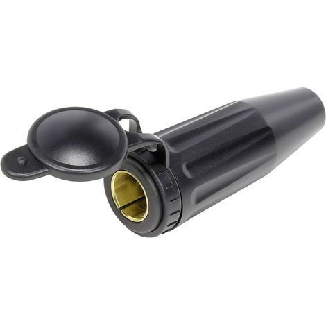 TRU COMPONENTS Kfz-Buchse mit Schutzkappe Belastbarkeit Strom max.=20 A