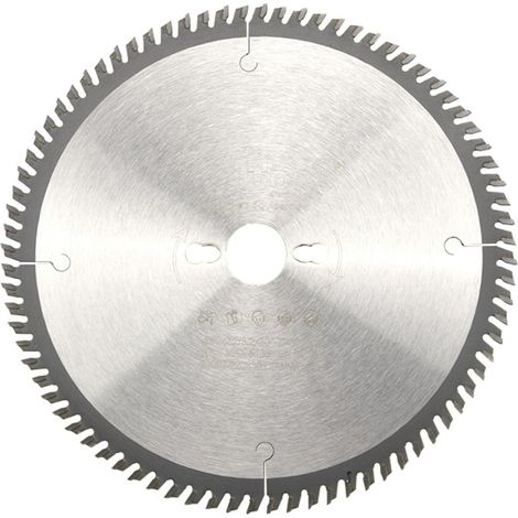 Diamwood – Lame de scie circulaire 250 mm Z80 Alt – Pour bois tendre et dur – Coupe nette sans éclats – Carbure de tungstène HM