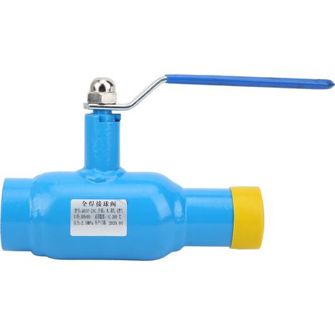 Vanne à boisseau sphérique monobloc soudée, raccord anticorrosion G1/4 pouce, modèle Q61F-25C-DN40 (1/5)