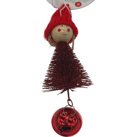 PENDENTE BAMBOLINA/ALBERO ROSSO