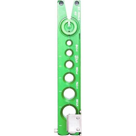 Outil à évaser, outil pour climatiseur, alésoir, entretien des tuyaux en cuivre, outil d'expansion de tube excentrique, attelle impériale (1/4)