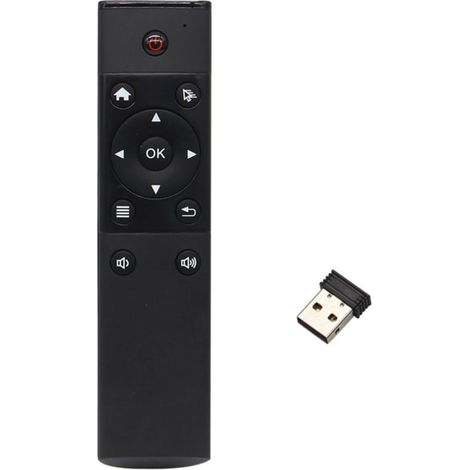 Télécommande sans fil Fly Air Mouse 2,4 GHz avec récepteur USB pour boîtier TV, portée de 10 m (1/5)