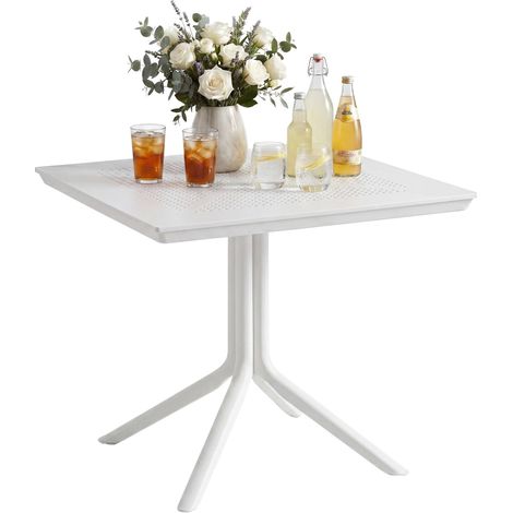 Tavolo Lenval 80x80 cm bianco (1/5)