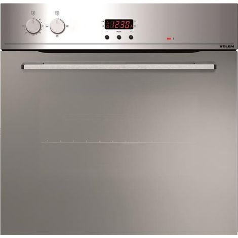 Glemgas – Four traditionnel 60L – 3 modes de cuisson dont gril + tournebroche – Programmateur électronique – Parois catalytiques – GFMC330IX (1/5)