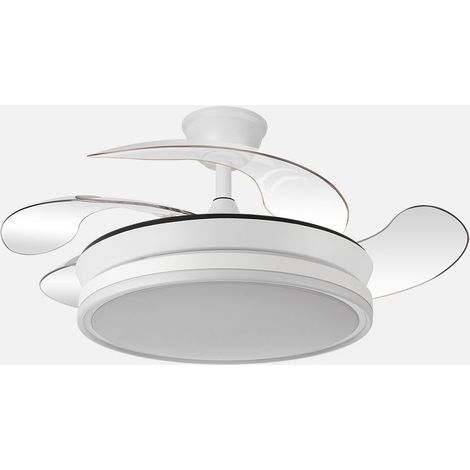 Ventilatore da soffitto abrila Bayomo bianco 72 W metallo (1/2)