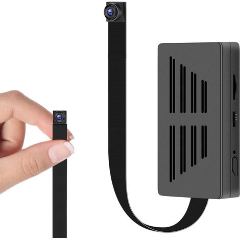 Caméra Espion Mini caméra HD 1080P Portable Caméra Cachée avec Détecteur de Mouvement pour la Surveillance Complète à l'intérieur et à l'extérieur (1/5)
