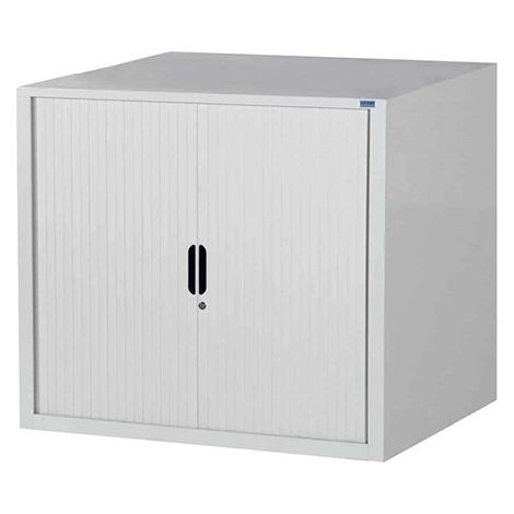 Werkstattschränke mit Rollladen - 2 Regale - Abm 1200x450x1000mm - W030060003