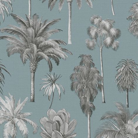 Vliestapete - PintWalls III - Grau Weiß Blumen Floral A.S. Creation - 791673 (1/5)