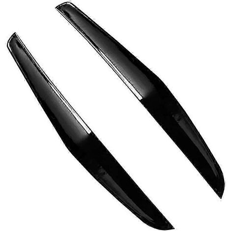 Glänzend schwarzer Frontstoßstangen-Lippensplitter mit Luftschlitz für Honda Civic FK8 Si Type-R 2019-2021-JXLGV (1/5)