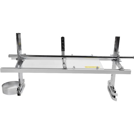 Scierie mobile 36 pouces, guide de rail portable en métal, système de fraisage pour tronçonneuse, planche à découper, barre de sciage (1/5)