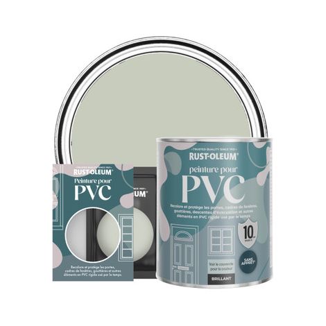 Peinture pour PVC, Finition Brillante - Aloé Vera (1/3)