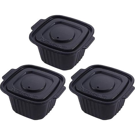 Boîte à lunch auto-chauffante (3 pièces)