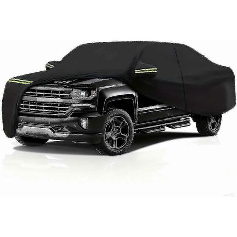 LKW-Abdeckung, Allwetter-Vollabdeckung, universell passend für F-150, RAM 1500, Silverado, Tacoma, Tundra und Extended Cab Trucks für Silverado (1/5)
