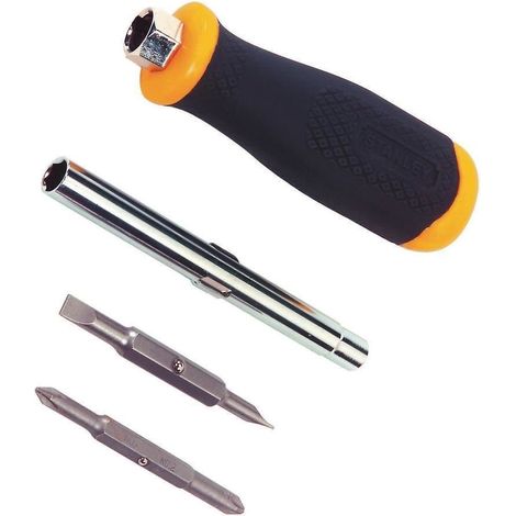Stanley Multibit – destornillador de carraca + 10 puntas número de piezas – 11