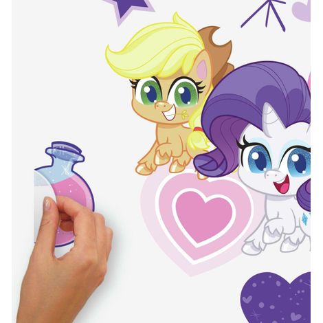 Sticker géant repositionnable My Little Pony Let's get magical - 43x92 cm (1/3)