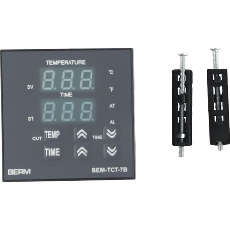 Contrôleur numérique de température et temps BEM-TCT-7B-KV pour (1/5)