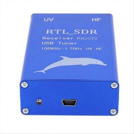 Récepteur tuner USB RTL.SDR 100 kHz - 1,7 GHz UHF/VHF/HF avec radio AM/FM RTL2832U+R820T2 (1/5)