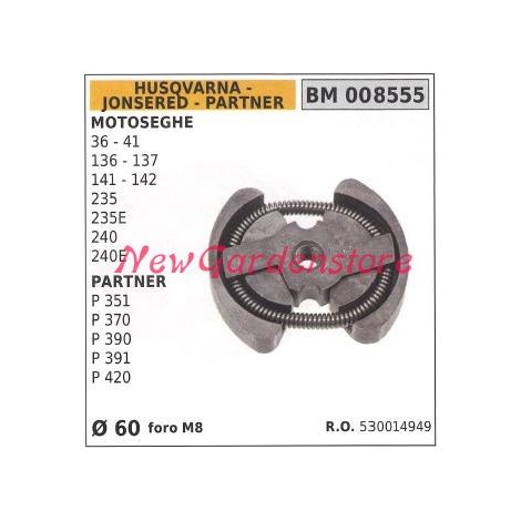 Frizione completa HUSQVARNA motore motosega 36 41 136 137 141 142 235 Ø60 008555