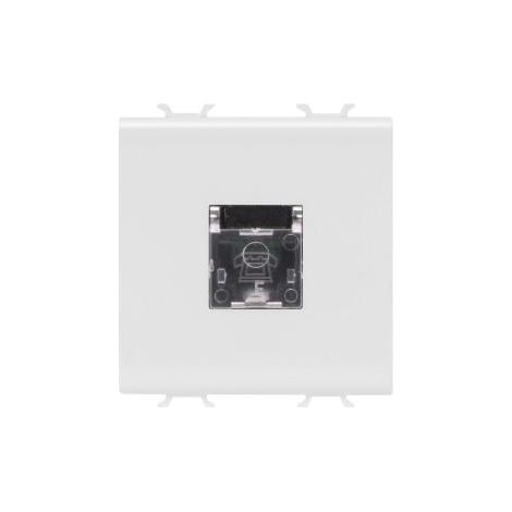 CONNETTORE TELEFONICO RJ11 2M BIANCO GEWISS GW10409