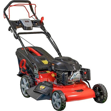Tondeuse thermique autotractée 3 en 1 mulching - 196cc 51cm - PowerGround Master Cut